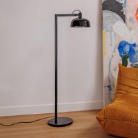 FARO BARCELONA Tatawin floor lamp, black, steel/glass, height 148 cm