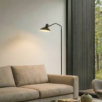 Lindby Adrik floor lamp, black, metal