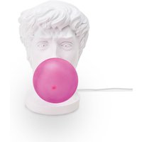 SELETTI Lampe table déco LED Wonder Times, blanc/rose
