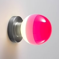 MARSET LED-vägglampa Dipping Light A2, rosa/grå