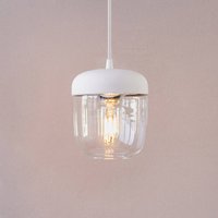 UMAGE Suspension design Acorn, blanc et laiton