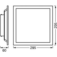 OSRAM SMART+ WiFi LED-panel PLANON MAGIC, vit 30 cm RGB CCT