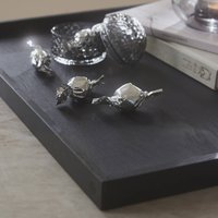 AYTM Plateau Unity, noir, longueur 52 cm, largeur 52 cm, bois