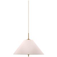 Globen Lighting Hängeleuchte IRIS, creme, Ø 25 cm
