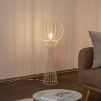 HELAM Mercure golvlampa, sand, metall/plast, höjd 93 cm
