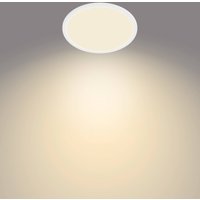 Philips SuperSlim LED IP44 2 700 K Ø 24,5 cm vit
