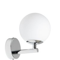 Arcchio Maviris LED-Bad-Wandleuchte, Kugel, Glas