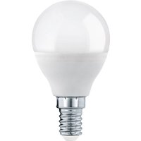 EGLO LED-dropplampa E14 5,5W, varmvit, 470lm, dimbar