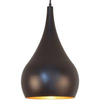 Menzel Solo hanging lamp onion brown/black 30 cm