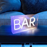 JUST LIGHT. GmbH Neon Bar LED table lamp, USB