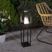 OSRAM SMART+ borne lumineuse LED solaire ALPS, noir Capteur IP44