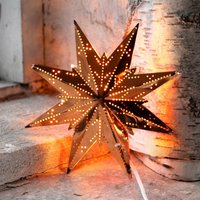 STAR TRADING Eight-pointed brass star Mini