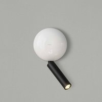 FARO BARCELONA Press LED wall light, white