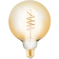 EGLO LED-globlampa E27 4W bärnsten Ø 12,5 cm