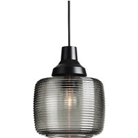 DESIGN BY US New Wave Stripe pendellampa, rökgrå