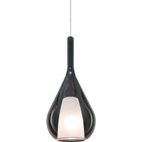 Ideallux Ideal Lux pendellampa Kalique 3, rökgrå, Ø 18 cm