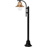 K.S. Verlichting Lampadaire d'extérieur Toscane à 1 lampe. 150 cm, noir
