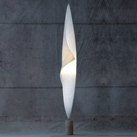 Ingo Maurer Cocoon-shaped floor lamp Wo-Tum-Bu 1 with dimmer
