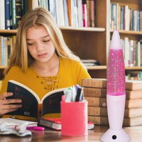 Näve Lampe lave LED Glitter