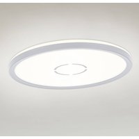 Briloner Free LED-taklampa, Ø 29 cm, silver