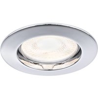 Paulmann Premium SECURE NV-inbyggnadsspot, krom