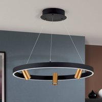 ORION Berlin LED hanging light with three spotlights