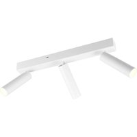 Trio Lighting LED downlight Ambala, 3-bulb, white, metal, CCT, dimmable