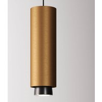 Fabbian Claque LED hanging light 30 cm bronze