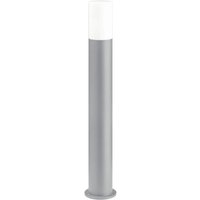 LCD Väglampa 1326 med opalglas ljusgrå Höjd 95 cm