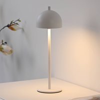 SCHÖNER WOHNEN LED rechargeable table lamp Bellies, white, IP54