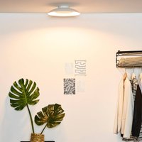 Lucide Foskal LED-taklampa i vitt, Ø 34,5 cm