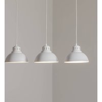 Luminex Sven hänglampa, 3 lampor, vit, stål, E27