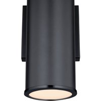 Westinghouse Marius vägglampa för utomhusbruk, svart, 2fl