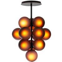 pulpo hänglampa Stellar Grape Small, auberginefärgad