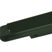 HELL LED-vägglampa Box, roterbar, grangrön