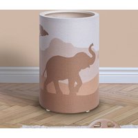 Elobra LED-bordslampa 25/15 Scandi Savanne, orange, dimbar