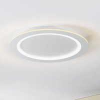 EGLO connect LED-taklampa Padrogiano-Z, Ø 60 cm, vit