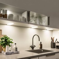 Paulmann Bredo LED under-cabinet lamp, Sensor, Set of 3