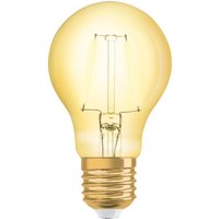 OSRAM LED-lampa E27 2,5 W ClassicA 2 400 K guld