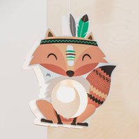 Elobra Little Indians pendant light, Filip Fox, orange