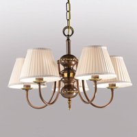 Cremasco Suspension Classic à 5 lampes