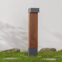 BEGA 84498 LED-gånglampa, grafit, kantigt huvud