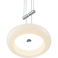 BANKAMP Centa hanging light 2-bulb, nickel