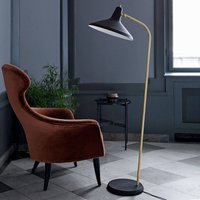 GUBI G-10 floor lamp black/brass