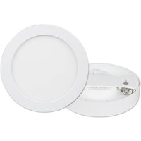 Prios Plafonnier LED Edwina, blanc, 23 cm, set de 3 pièces