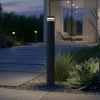 Ideallux Ideal Lux LED-väglampa Boeing, höjd 100 cm, svart, IP65