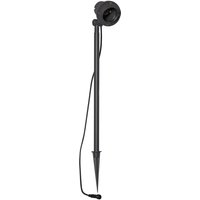 Erdspießstrahler Focus in Schwarz, Höhe 67 cm