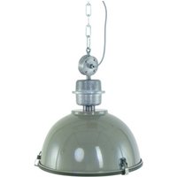 Steinhauer Bikkel - olive green industrial hanging light