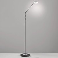 FISCHER & HONSEL Lampadaire LED Dent, dimmable, CCT, noir