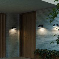 Nordlux Applique d'extérieur Clarso, plastique, noir